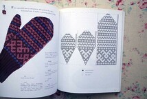 52282/洋書 編み物 手芸本 4冊セット Folk Mittens Homespun Handknit 手織り 手編み キャップ ソックス ミトン 手袋 エストニア レース編_画像8