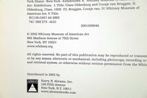 51887/洋書 Claes Oldenburg Drawings in the Whitney Museum of American Art ホイットニー美術館所蔵 クレス・オルデンバーグの素描_画像5