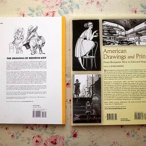 46249/ハインリヒ・クレイ 素描画集 ほか 2冊セット Drawings of Heinrich Kley アメリカのドローイング＆版画 作品集 エドワード ホッパーの画像2