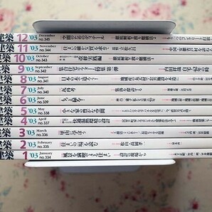 50562/建築雑誌 住宅建築 2003年 12冊セット 建築資料研究社 高岡孝一 林昌二 林雅子 瓦再考 立松久昌 温熱環境の設計 内田祥哉の画像2