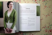 51418/洋書 海外の編み物 かぎ針編み 手芸本 6冊セット Crochet Stitch Designs Custom Knits Modern Top-Down Knitting Sweaters_画像10