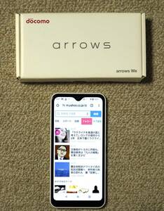 スマホ　動作品　arrows 　we F-51B ドコモ 　docomo 中古