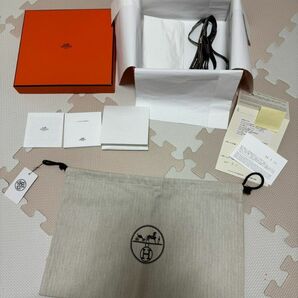 ①HERMES エルメス 空箱 空き箱 ミニケリー2 カバン バッグ 68◯表記有 オレンジボックス ケリーミニ2