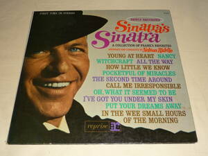 Frank Sinatra Arranged And Conducted By Nelson Riddle / Sinatra's Sinatra ～ US / 1963年 / 深溝 / Reprise Records R9-1010