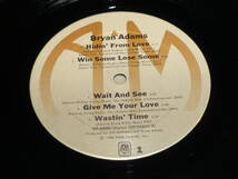 Bryan Adams / Bryan Adams ～ US / 1980年 / A&M Records SP 4800_画像4