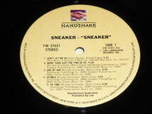 Sneaker / Sneaker ～ US / 1981年 / Handshake Records FW 37631_画像4