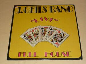 The J. Geils Band / "Live" Full House ～ US / 1972年 / Atlantic SD 7241