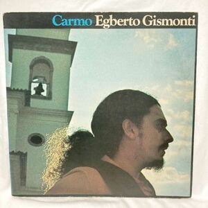 【美盤!/BRAオリジナル】Egberto Gismonti / Carmo エグベルト・ジスモンチ　XEMCB-7026 Joyce LP MPB レコード　EMI ジャズロック　レア