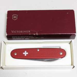 ビクトリノックス　シングルナイフ箱付き/スイス　アウトドア キャンプ 折り畳みナイフ