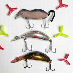 メドウマウス/マグナム クラッタータッド【3個セット】HEDDON MAGNUM CLATTERTAD