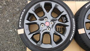 【美品 希少 ガリ傷無し 修復歴なし】124スパイダー 純正ホイール 205/45R17 7J+45 100/4 NDロードスター