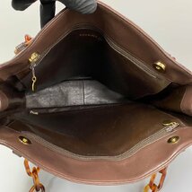 1円 極 美品 シール有 CHANEL シャネル マトラッセ ラムスキン べっ甲 プラチェーン ショルダーバッグ トートバッグ ハンドバッグ 16598_画像9