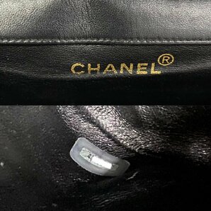 1円 美品 シール有 4番台 CHANEL シャネル マトラッセ ラムスキン ダブルココ ターンロック リュックサック バックパック 黒 60629の画像3