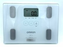 オムロン 体重体組成計 カラダスキャン HBF-212 体重 BMI 体脂肪 内蔵脂肪 美品 omron ダイエット_画像1