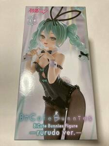 初音ミク BiCute Bunnies Figure - rurudo ver. - バニー 全1種 フィギュア プライズ 新品 未開封