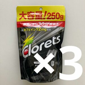 クロレッツXP シャープミント スタンドパウチ250g×3