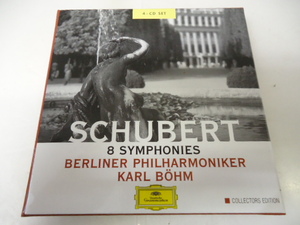 CD4枚組 「Schubert 8 Symphonies ★ Karl Bohm, Berliner Philharmoniker