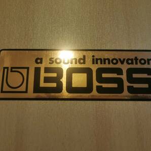 BOSS ステッカー ブロンズの画像1