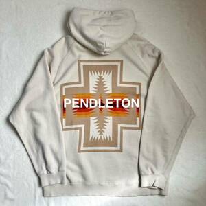 PENDLETONペンドルトン　ネイティブ柄　バックプリントパーカー　フーディー