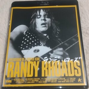 RANDY RHOADS ランディ・ローズ 映画 ブルーレイディスク 国内盤「RANDY RHOADS:REFLECTIONS OF A GUITAR ICON」中古品 Ozzy Osbourne の画像1
