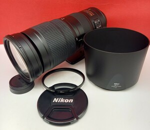 ■ Nikon AF-S NIKKOR 200-500mm F5.6E ED VR 望遠 ズーム レンズ カメラ 動作確認済 現状品 ニコン