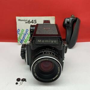 □ MAMIYA M645 ボディ プリズムファインダー SEKOR C 80mm F2.8 レンズ 中判フィルムカメラ ジャンク マミヤ 