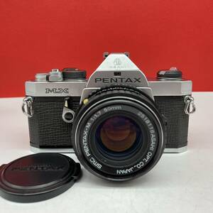 □ PENTAX MX ボディ 一眼レフカメラ フィルムカメラ smc PENTAX-M F1.7 50mm レンズ 動作確認済 シャッター、露出計OK ペンタックス