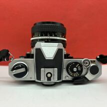 ◆ Nikon FM フィルムカメラ 一眼レフカメラ ボディ NIKKOR 50mm F1.8 Ai レンズ シャッター、露出計OK ニコン_画像5