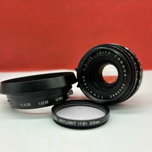 ◆ Leica SUMMICRON 35mm F2 Mマウント カメラ レンズ ライカ