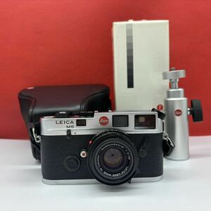 ◆ Leica M6 ボディ シルバー フィルムカメラ SUMMICRON-M F2/35 レンズ 動作確認済 シャッター、露出計OK レンジファインダー ライカ