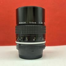 ◆ Nikon NIKKOR 135mm F2.8 Ai カメラレンズ マニュアルフォーカス 単焦点 ニコン_画像6