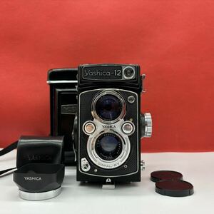 ◆ YASHICA-12 二眼レフカメラ フィルムカメラ Yashinon F2.8 80mm / F3.5 80mm ジャンク ヤシカ