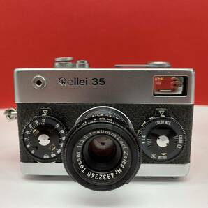 □ Rollei 35 コンパクトカメラ フィルムカメラ Tessar F3.5 40mm シャッター、露出計OK 動作確認済 ローライの画像1