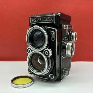 ◆ ROLLEIFLEX 2.8C 二眼レフカメラ フィルムカメラ Xanotar F2.8 80mm / Heidosmat F2.8 80mm ジャンク ローライフレックス