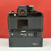 ◆ Nikon F2 フォトミック A DP-11 フィルムカメラ 一眼レフカメラ ボディ MD-3 MB-1 モータードライブ シャッター、露出計OK ニコン_画像3