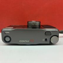 ◆ CONTAX T2 コンパクトフィルムカメラ チタン ブラック Carl Zeiss Sonnar 2.8/38 T* シャッター、フラッシュOK 現状品 コンタックス_画像5
