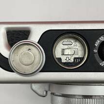 □ Canon demi EE17 フィルムカメラ レンジファインダー SH 30mm F1.7 シャッター、露出計OK キャノン_画像10