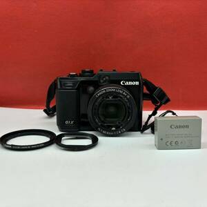 ◆ Canon PowerShot G1X PC1674 コンパクトデジタルカメラ 15.1-60.4mm F2.8-5.8 シャッター、フラッシュOK 現状品 キャノン