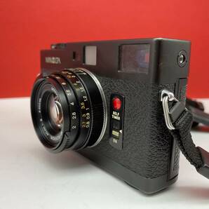 □ MINOLTA CLE ボディ レンジファインダー フィルムカメラ M-ROKKOR 40mm F2 レンズ 動作確認済 シャッター、露出計OK ミノルタの画像4