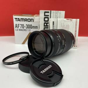 □ TAMRON AF 70-300mm F4-5.6 LD Di TELE-MACRO カメラ レンズ AF動作確認済 Canon用 キャノン タムロン