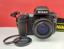 ■ Nikon F100 フィルム一眼レフカメラ ボディ AF NIKKOR 50mm F1.4D レンズ 動作確認済 シャッターOK ニコン_画像1