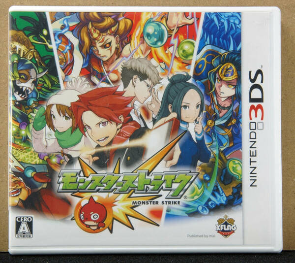 11-12（中古）NINTENDO 3DS用　モンスターストライク MONSTER STRIKE