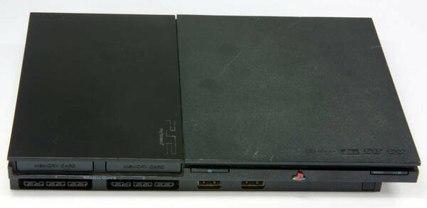 09-03【ジャンク品】SONY Playstation2 薄型　SCPH-90000