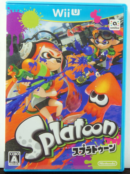 11-22（中古）NINTENDO Wii U　スプラトゥーン　Splatoon