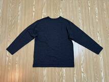 ATON ＷＯＯＬ　ＣＯＴＴＯＮ　ＤＯＵＢＬＥ　クルーネックプルオーバー　長袖シャツ　ウールカットソー_画像6