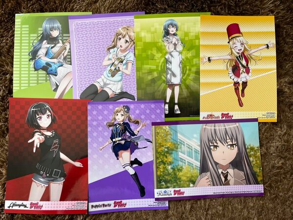 BanG Dream! バンドリ　アニメイト購入特典　2L判ブロマイド