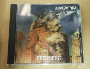 Razor 　Decibels　 HYP1058 カナダ オリジナル盤CD スラッシュメタル
