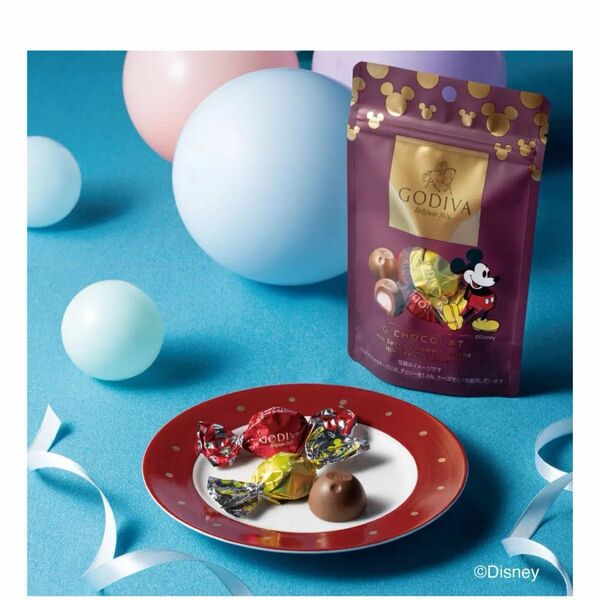 GODIVA Gチョコレートアソート　ミッキーマウス　5粒入　2袋