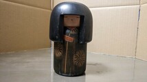 創作こけし 関口三作 「童女」16cm 木彫り 人形 郷土玩具 置物 伝統工芸 和風置き物 140 床飾り 日本土産 レア Japanese Kokeshi_画像1