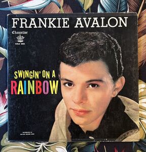 Frankie Avalon 1959 US Original LP Swingin' On A Rainbow .. Swing Oldies ロカビリー